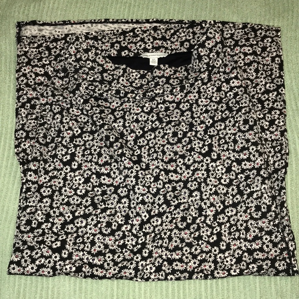AEO | Floral Maxi Skirt w/ double slits | Worn 1x